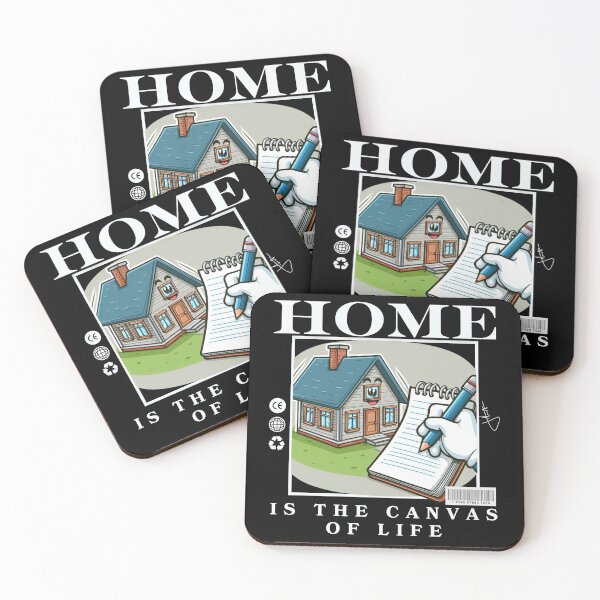 Item preview, Home is the canvas of life designed and sold by Peerless-Prime.