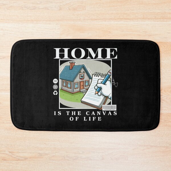 Item preview, Home is the canvas of life designed and sold by Peerless-Prime.