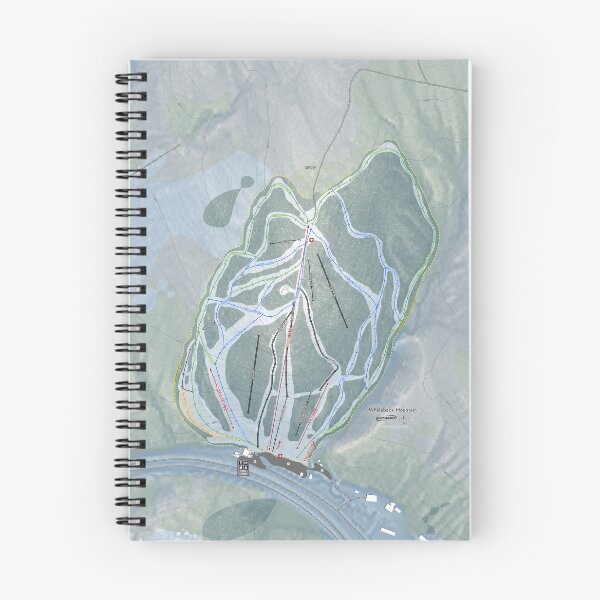 Item preview, Whaleback Mountain Resort Trail Map designed and sold by Mapsynergy.