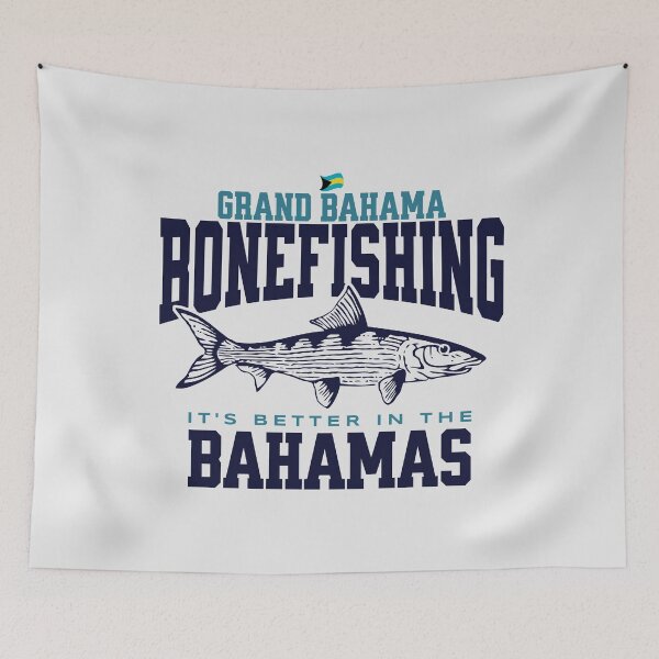Item preview, Bahamas Souvenir Gift : Grand Bahama Bahamas Bonefishing Bonefish Fish designed and sold by shoptshirtswag.