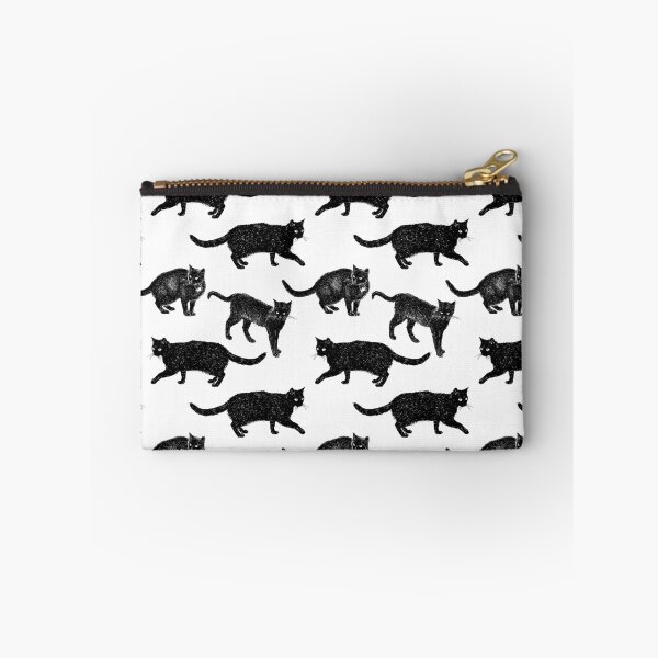 Item preview, Patrón de gato negro, patrón de estampado de gato, diseño ilustrado de gatito gato designed and sold by CEB1700.