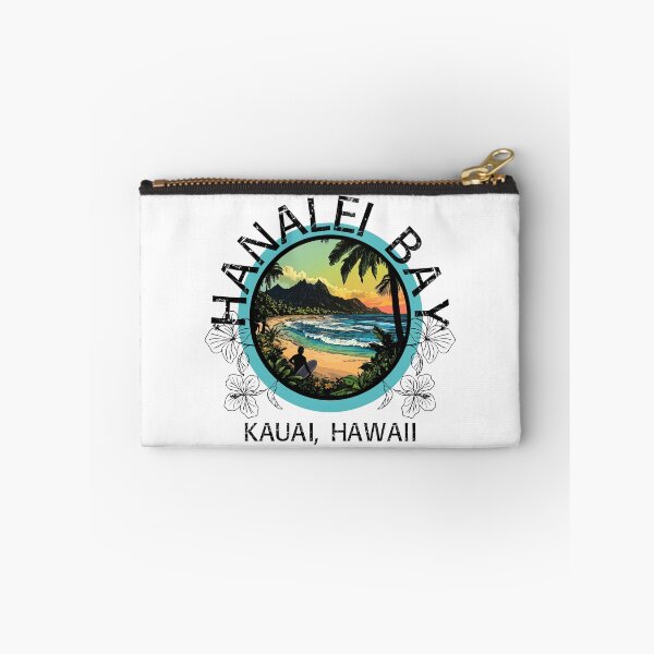 Item preview, Hanalei Bay - Kauai Hawaii (with Black Lettering) designed and sold by VelvetRoom.