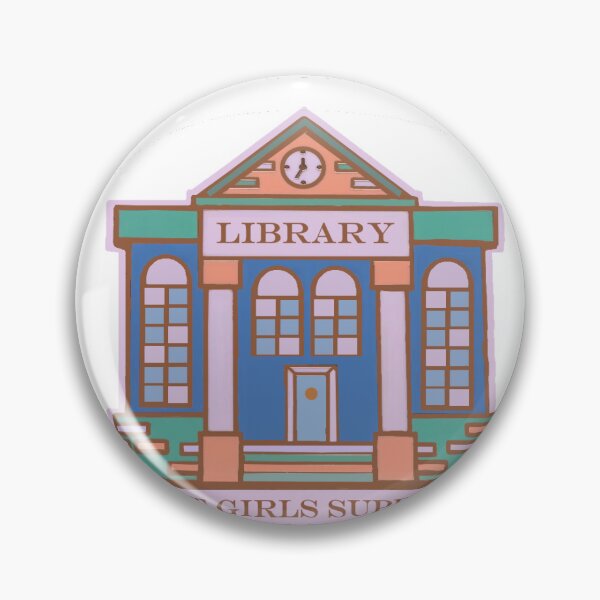 Item preview, Hot Girls support their local library  designed and sold by thefigs.