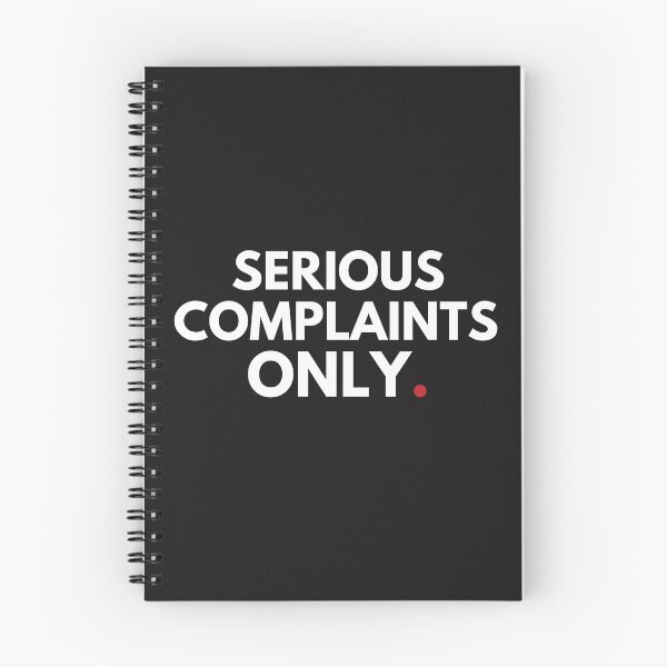 Item preview, Serious Complaints Only Funny designed and sold by Anniko Art Studio.