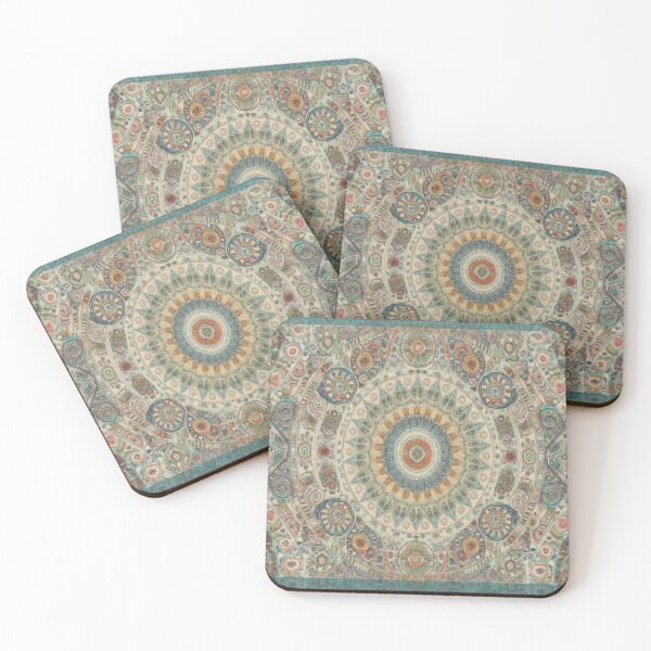 Item preview, Retro Hippie: Mosiac Mandala designed and sold by J Marielle Designs.