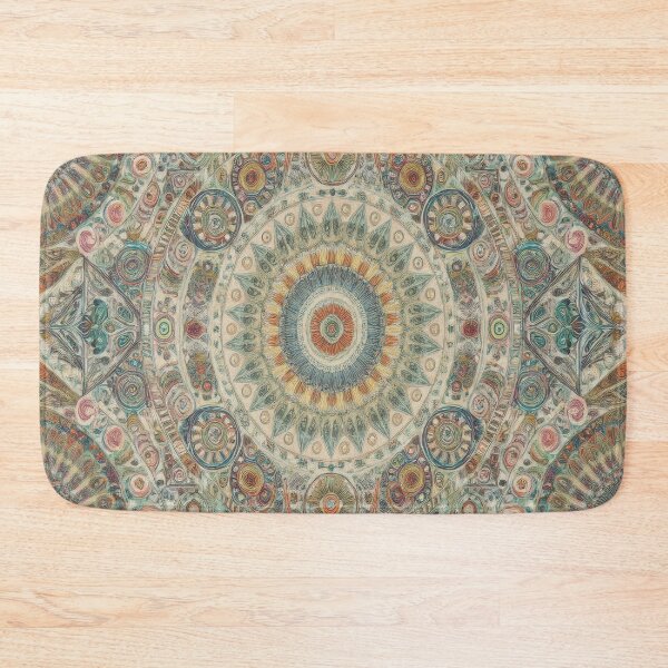 Item preview, Retro Hippie: Mosiac Mandala designed and sold by J Marielle Designs.