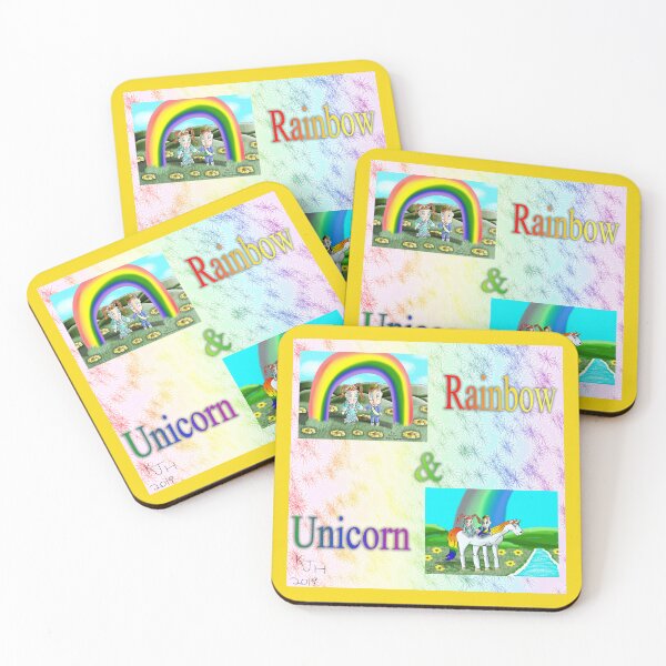 Item preview, Rainbow & Unicorn  designed and sold by KJH-Art-Studios.