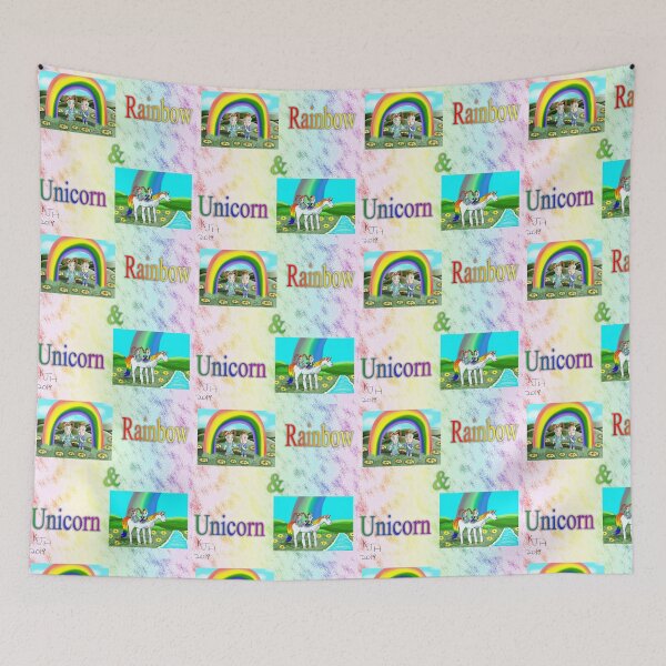 Item preview, Rainbow & Unicorn  designed and sold by KJH-Art-Studios.