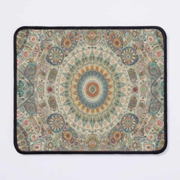 Item preview, Retro Hippie: Mosiac Mandala designed and sold by J Marielle Designs.