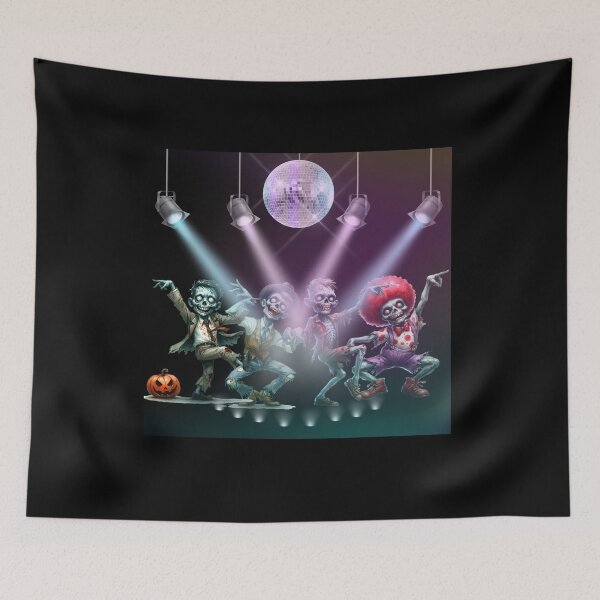 Item preview, Zombie Dance Party: Glow of Disco Lights designed and sold by Zientala.