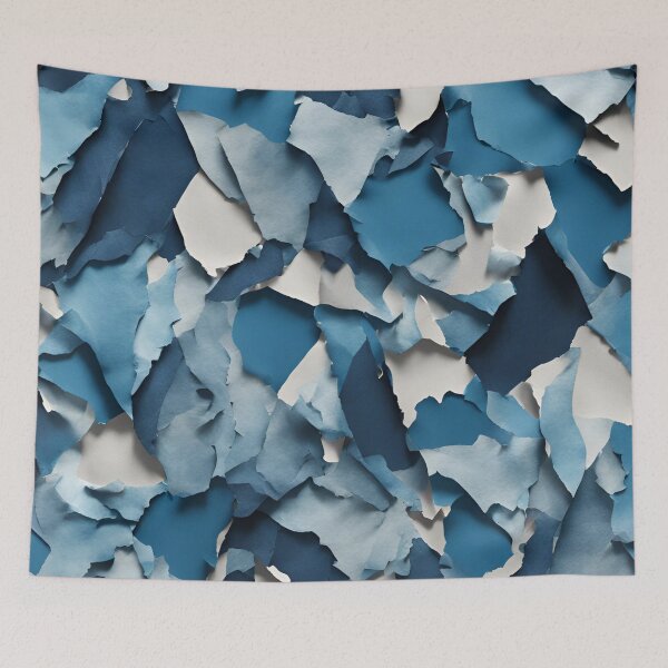 Item preview, Torn Blue Paper designed and sold by Have Mercy.