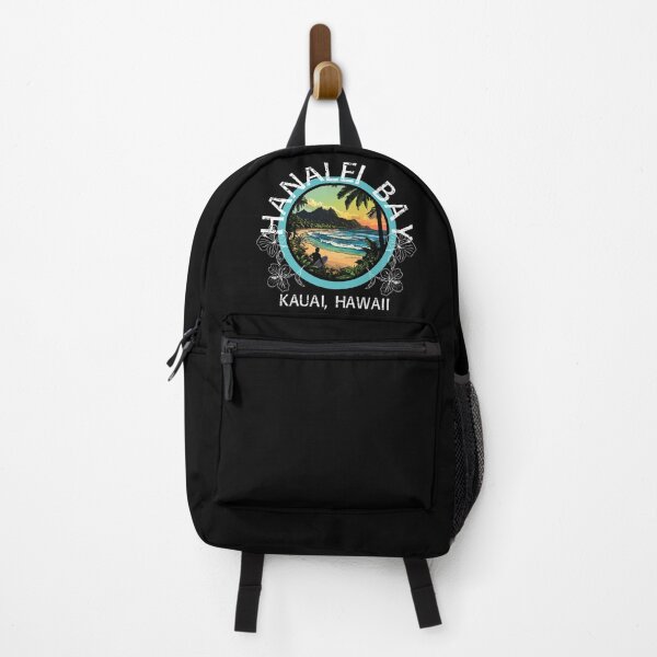 Item preview, Hanalei Bay - Kauai Hawaii (with White Lettering) designed and sold by VelvetRoom.