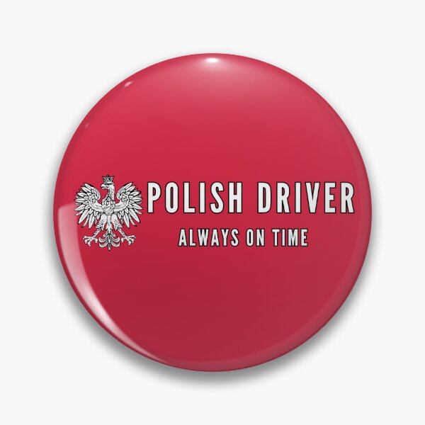 Item preview, Polish Driver Always on Time Polish flag color designed and sold by EMMonovi.