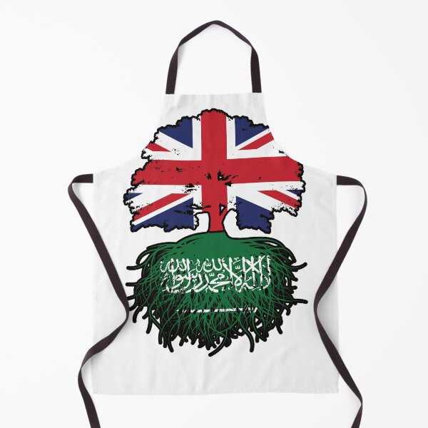 Item preview, Saudi Arabia Saudi British UK Tree Roots Flag designed and sold by FlagX.