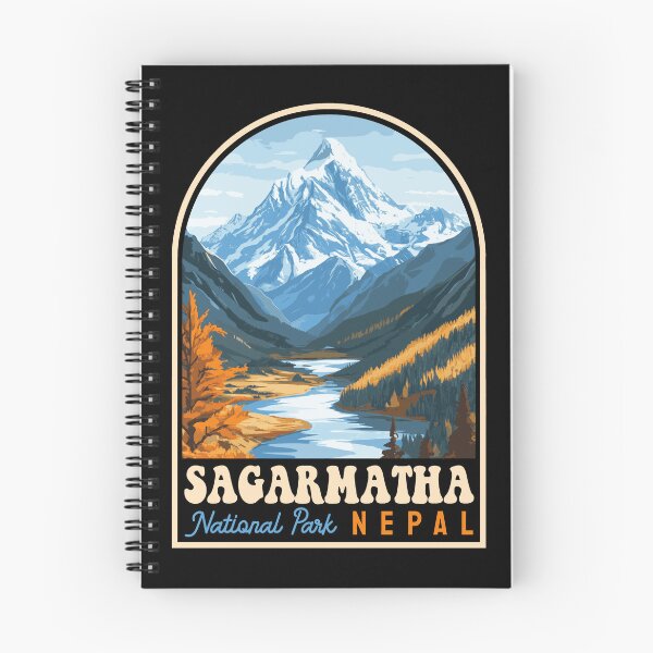 Item preview, Sagarmatha National Park Nepal Retro Vintage Travel Souvenir designed and sold by JackCurtis1991.
