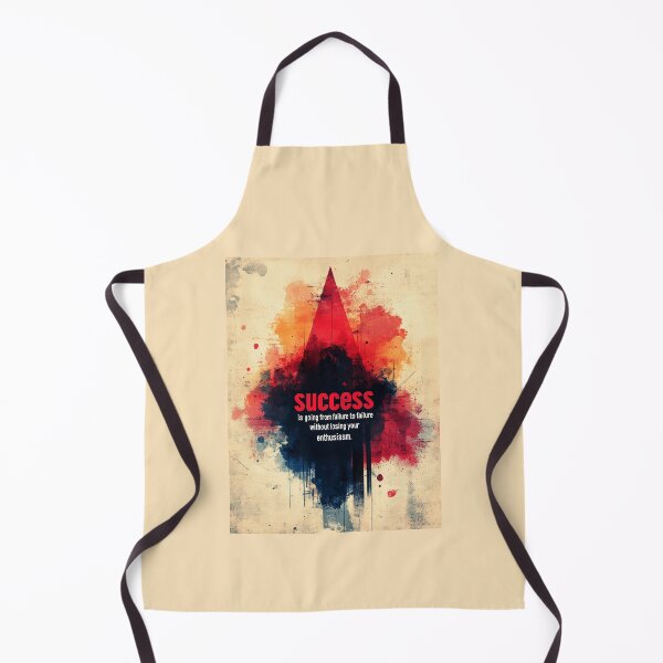 Item preview, Success is going from failure to failure without losing your enthusiasm._Positive Affirmation_Motivational Quote designed and sold by NewAspect.