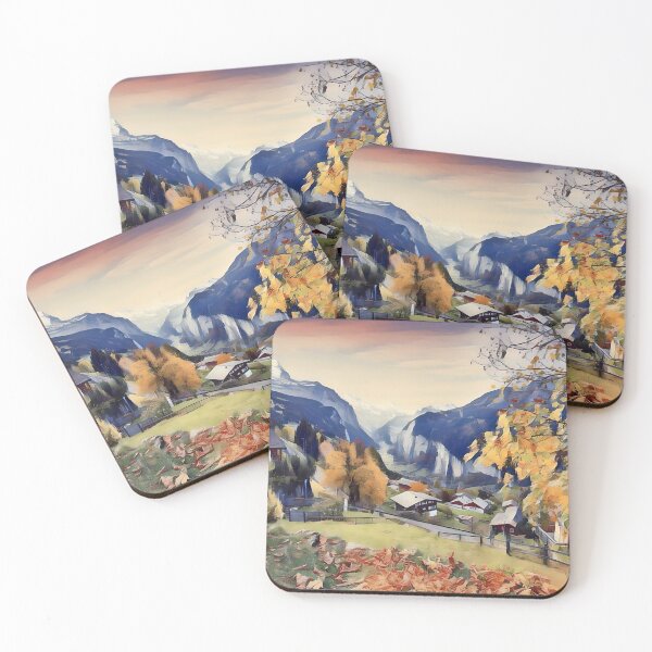 Item preview, Autumn in Wengen (Switzerland) designed and sold by sid1802.