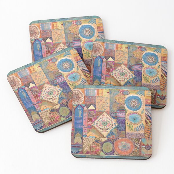 Item preview, Retro Hippie: Patchwork Mandala designed and sold by J Marielle Designs.
