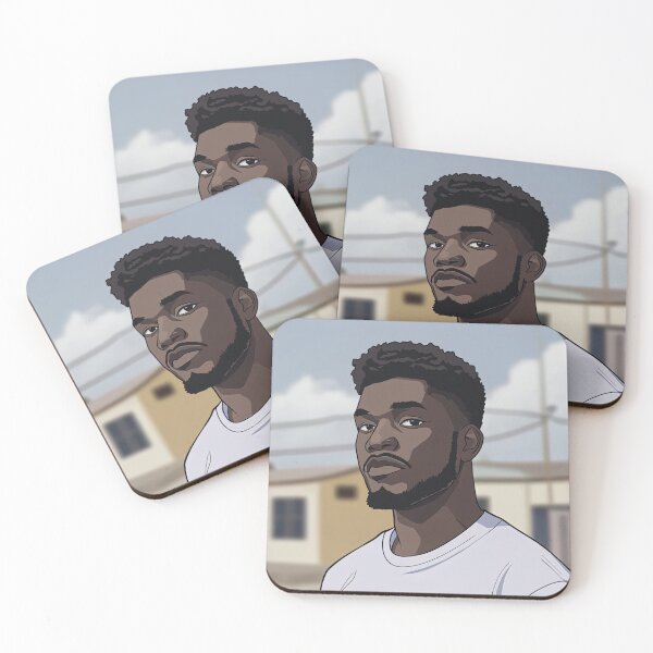 Item preview, Ivorian man, portrait  | Anime style designed and sold by ComicsFactory.