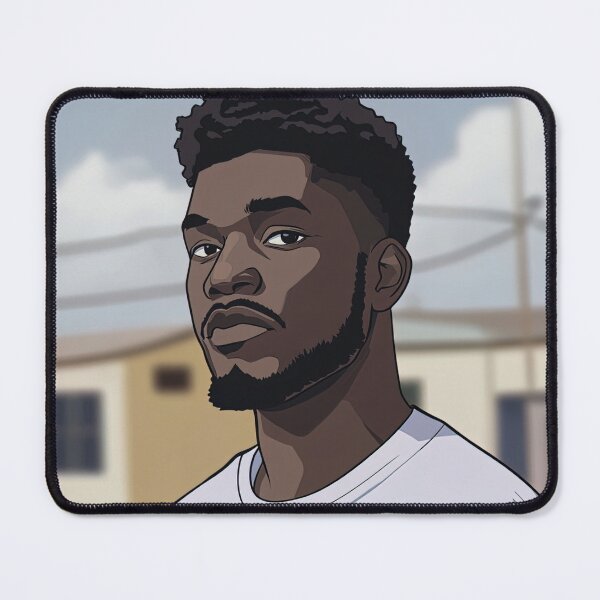 Item preview, Ivorian man, portrait  | Anime style designed and sold by ComicsFactory.