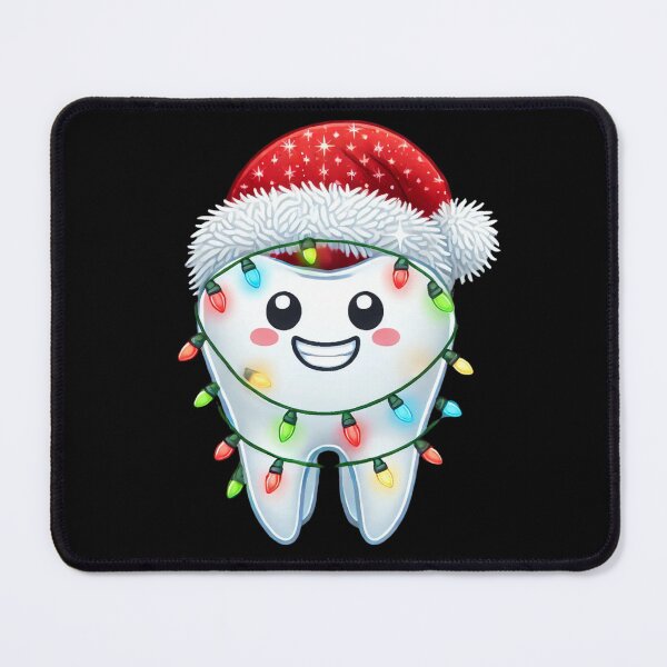 Item preview, Festive Tooth Christmas Lights Tee - Perfect for Dentists & Hygienists designed and sold by BlankCanvasHaHa.
