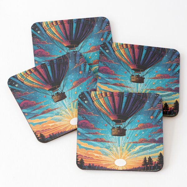 Item preview, Hot Air Balloon Adventure designed and sold by Spike The Punch Design Co..