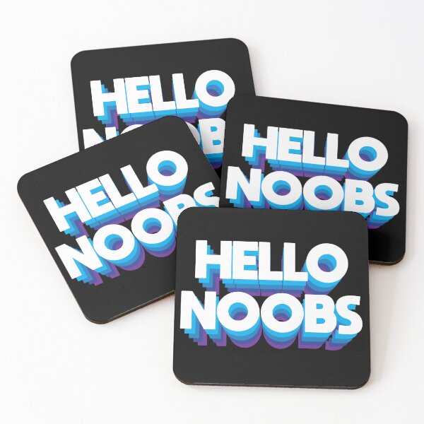 Item preview, HELLO NOOBS designed and sold by Captain Whammy.