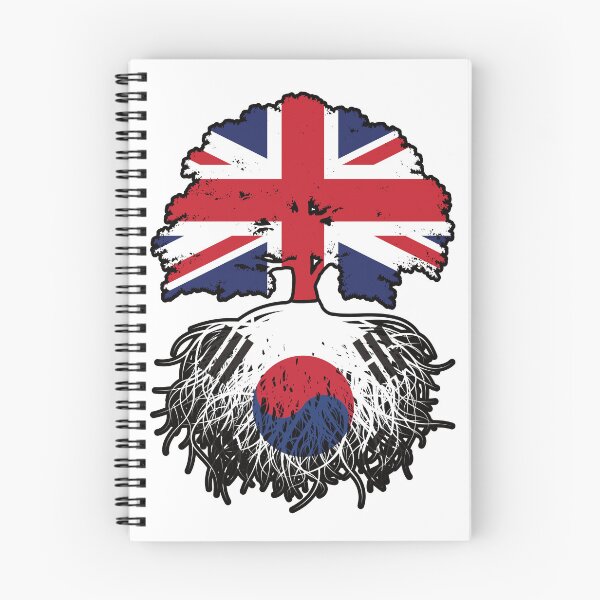 Item preview, South Korea South Korean British UK Tree Roots Flag designed and sold by FlagX.