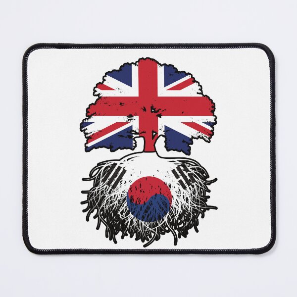 Item preview, South Korea South Korean British UK Tree Roots Flag designed and sold by FlagX.