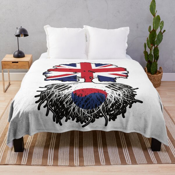 Item preview, South Korea South Korean British UK Tree Roots Flag designed and sold by FlagX.
