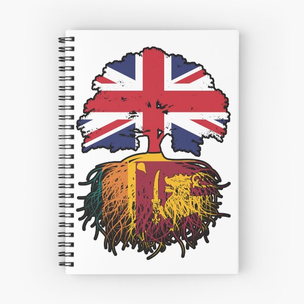 Item preview, Sri Lanka Sri Lankan British UK Tree Roots Flag designed and sold by FlagX.