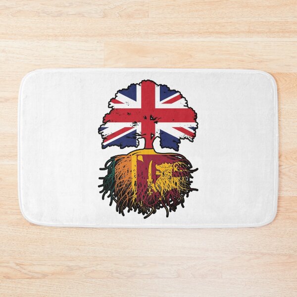 Item preview, Sri Lanka Sri Lankan British UK Tree Roots Flag designed and sold by FlagX.