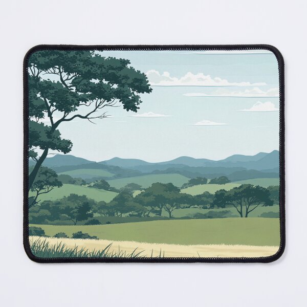 Item preview, Ivory Coast landscape | Anime style designed and sold by ComicsFactory.