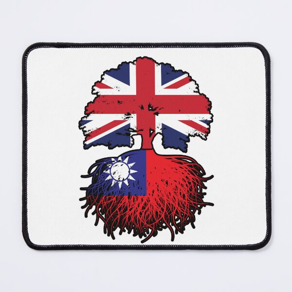 Item preview, Taiwan Taiwanese British UK Tree Roots Flag designed and sold by FlagX.