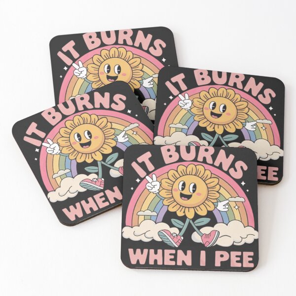 Item preview, It  burns when i pee designed and sold by BugiDesignArt.