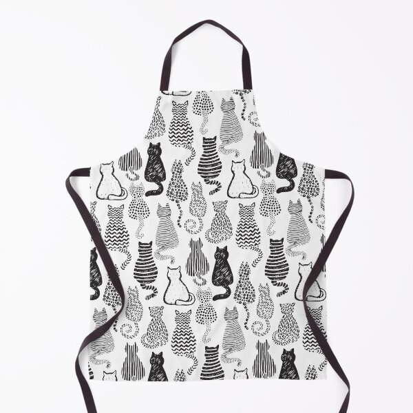 Item preview, Cat pattern, cat silhouette pattern, cute cat kitten design designed and sold by CEB1700.