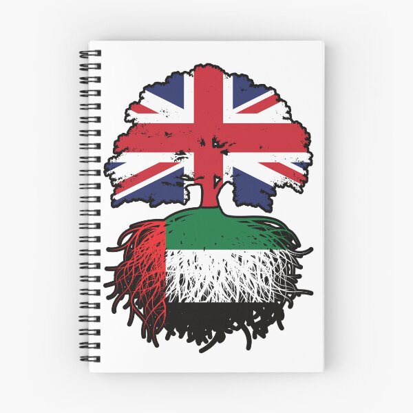 Item preview, United Arab Emirates Emirati British UK Tree Roots Flag designed and sold by FlagX.