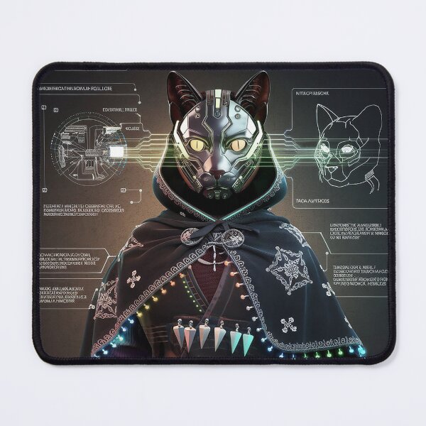 Item preview, The bionic cat designed and sold by angelcrease.