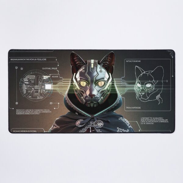 Item preview, The bionic cat designed and sold by angelcrease.