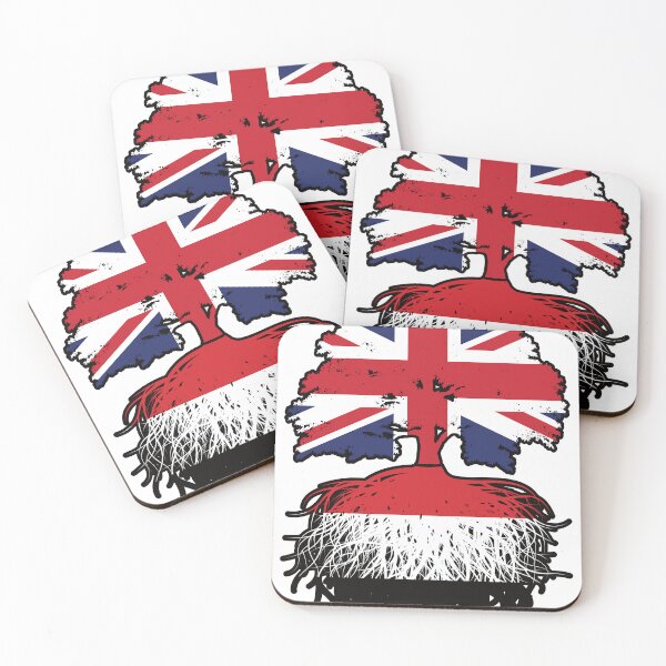 Item preview, Yemen Yemeni British UK Tree Roots Flag designed and sold by FlagX.