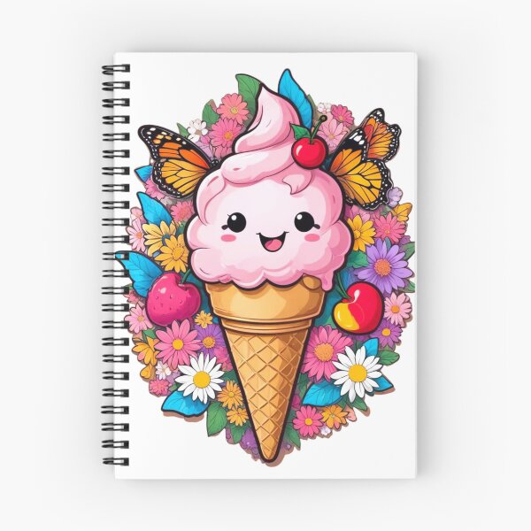 Item preview, ADORABLE PINK ICE CREAM DELIGHT STICKER designed and sold by Arts4U.