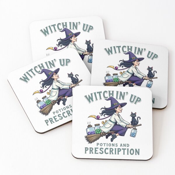 Item preview, Witchin' up, Potions And Prescription, Pharmacy Halloween designed and sold by PixelEyeArts.
