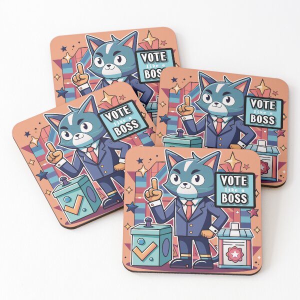 Item preview, Sticker T-Shirt Design Trending: Vote like a Boss designed and sold by ForeverPrintsOK.