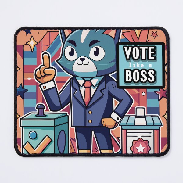 Item preview, Sticker T-Shirt Design Trending: Vote like a Boss designed and sold by ForeverPrintsOK.