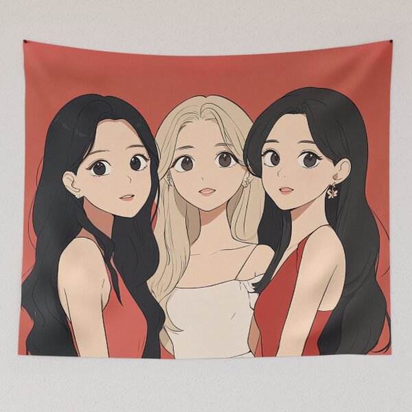 Item preview, K-pop idols | Anime style designed and sold by ComicsFactory.