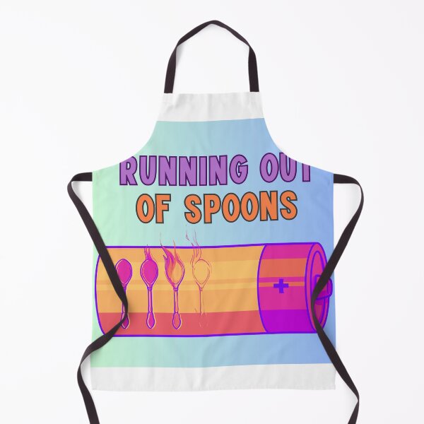 Item preview, Running Out of Spoons Chronic Illness Awareness designed and sold by lamjamo.
