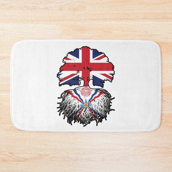 Item preview, Assyria Assyrian British UK Tree Roots Flag designed and sold by FlagX.