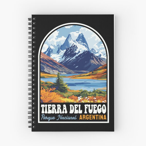 Item preview, Tierra Del Fuego National Park Argentina Retro Vintage Travel Souvenir designed and sold by JackCurtis1991.
