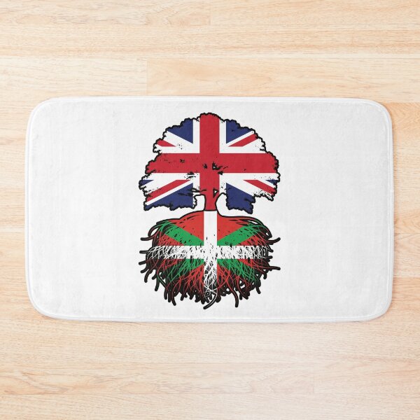 Item preview, Basque British UK Tree Roots Flag designed and sold by FlagX.