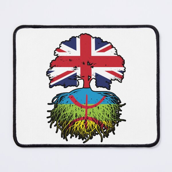 Item preview, Amazigh Berber British UK Tree Roots Flag designed and sold by FlagX.